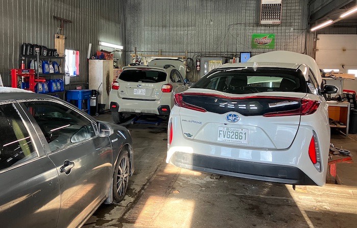 Interieur garage